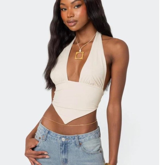 Triangle halter top - Picture 1 of 5